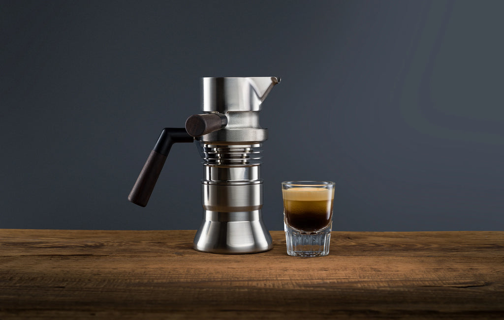 9Barista | the Stove Top Coffee Maker for Perfect Espresso